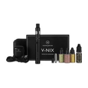 v nix series deluxe vape pen starter kit in black
