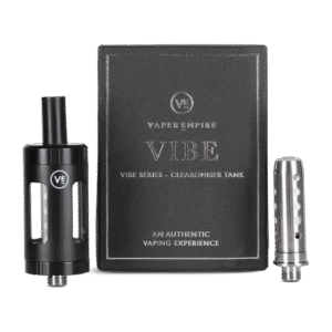 vibe series clearomiser tank in black
